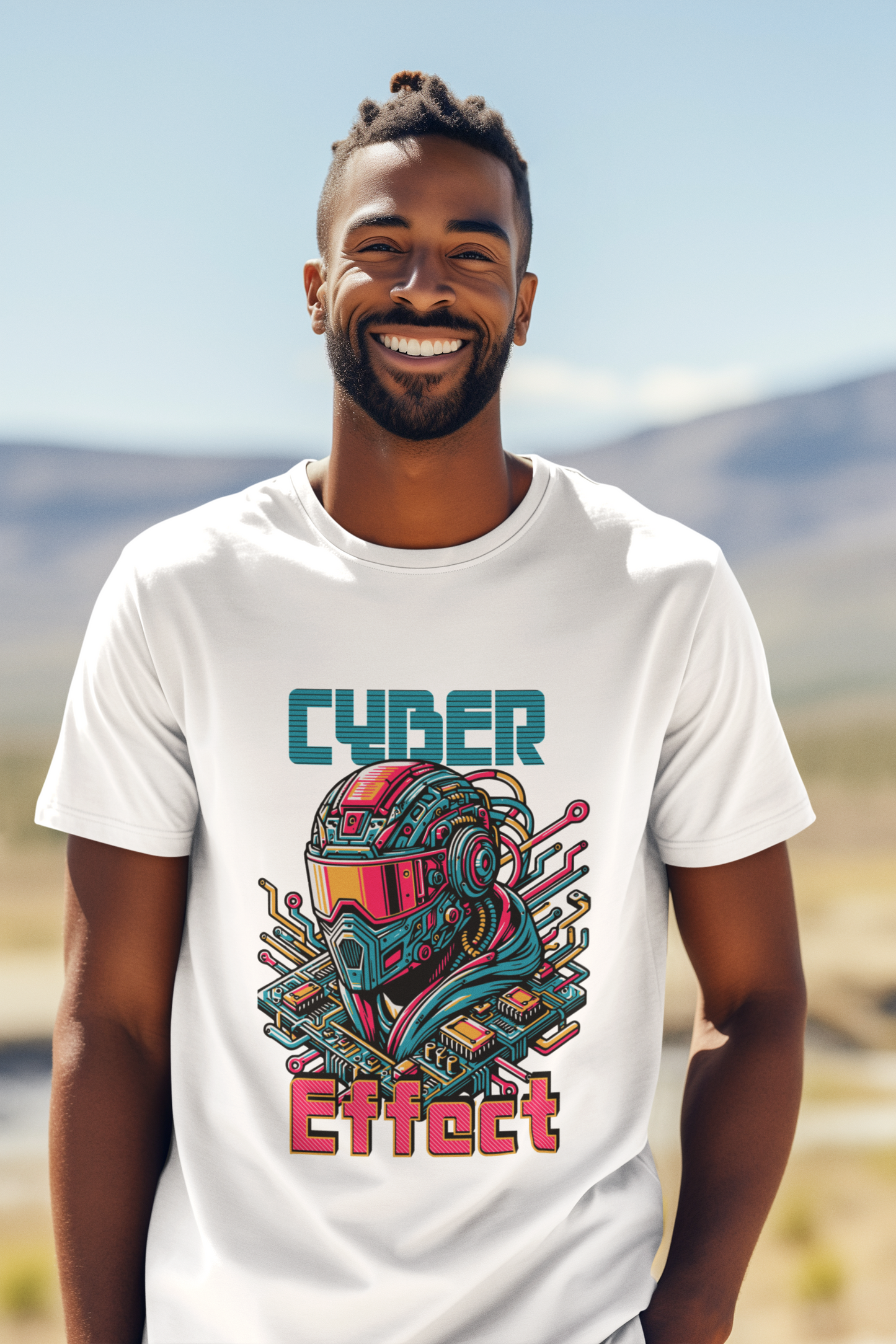 Cyber Effect | Men's Graphic T-shirt