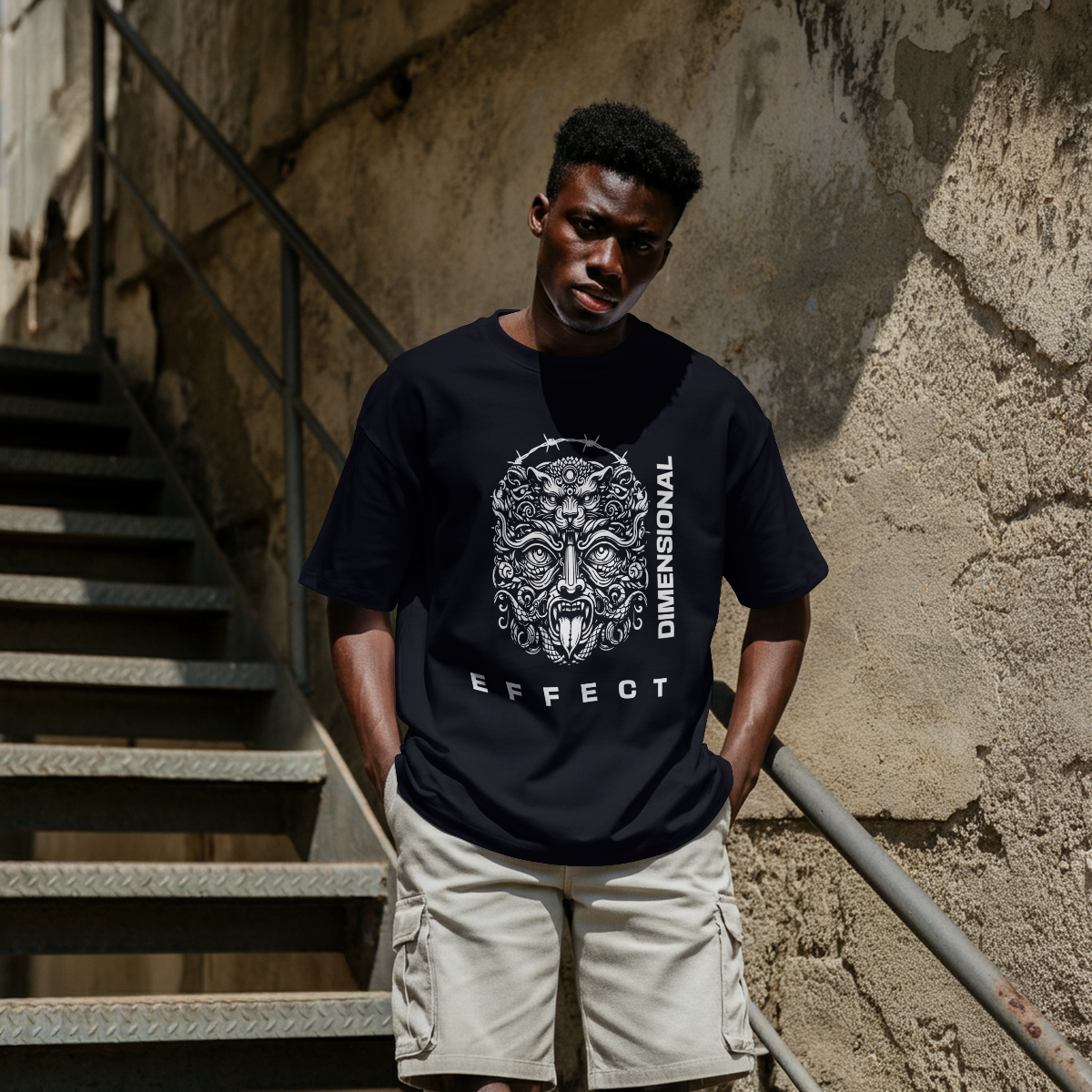 Dimensional Effect | Men's Graphic Tshirt