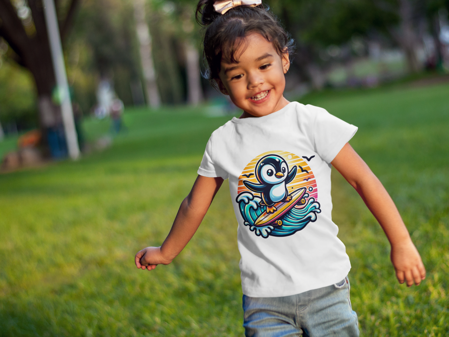Summer Penguin | Kids' Tshirt